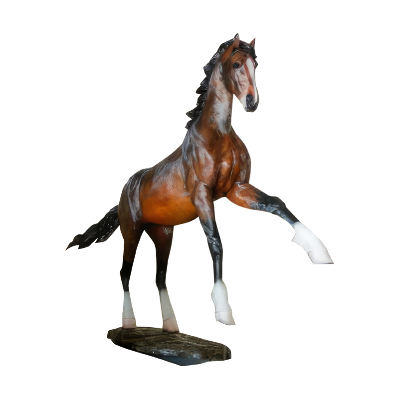 LifeSize Realistinen pronssinen hevonen patsas - Equestrian Art for Rustic Ranch, Stable, puutarha- ja kartano sisustus